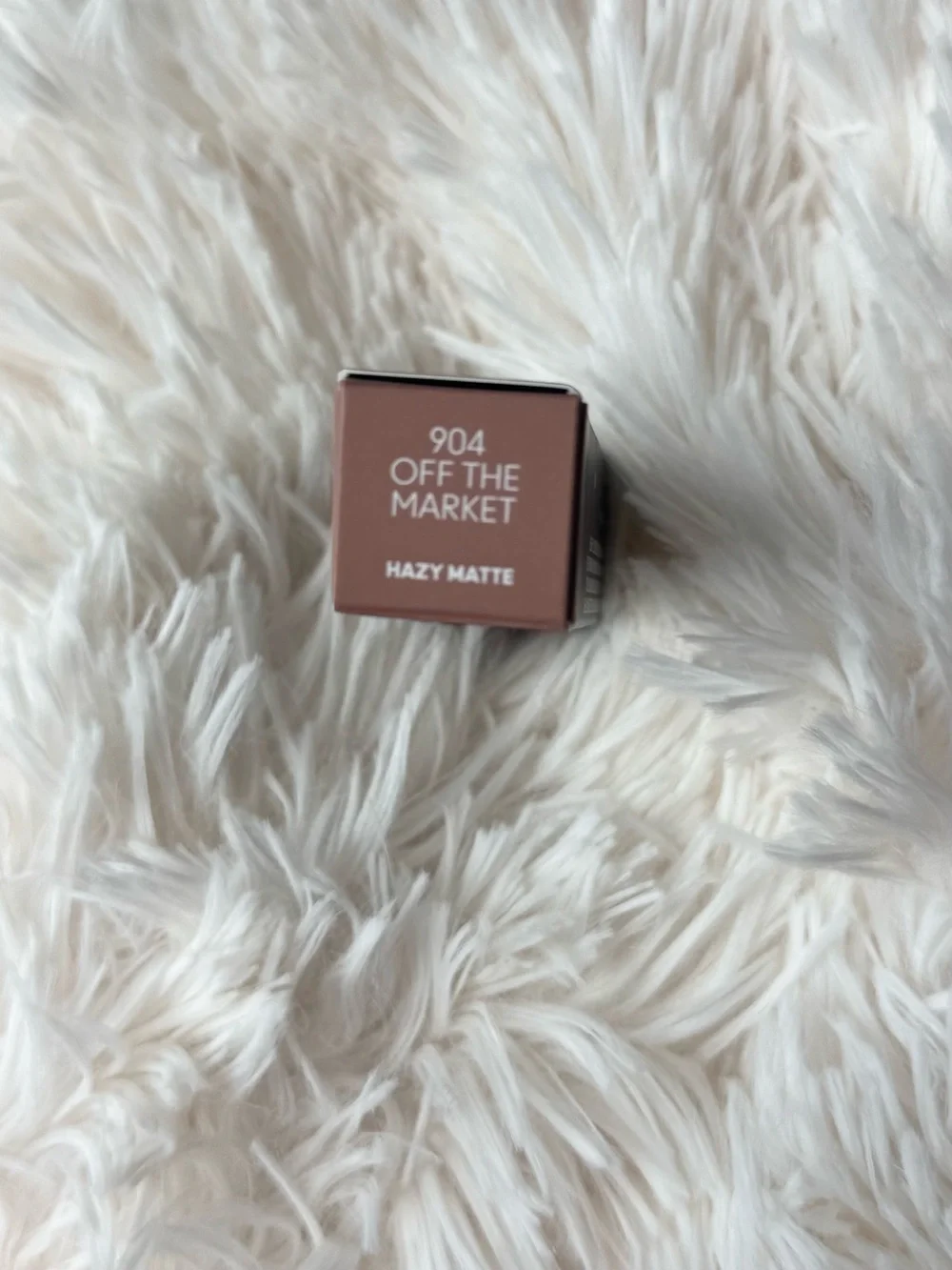 MAC Cosmetics Powder Kiss Hazy Matte Lipstick - Nude Peach